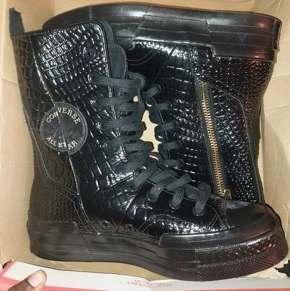 Converse Chuck 70 Plus X-HI Croc Print - Picture 3 of 11